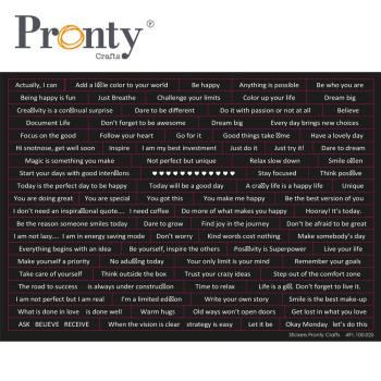 Pronty Crafts - Aufkleber "Pay it Forward" Sticker