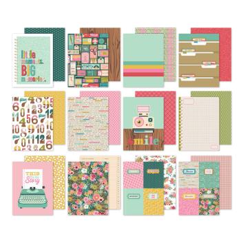 Simple Stories - Designpapier "Noteworthy" Paper Pack 6x8 Inch - 24 Bogen