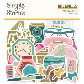 Simple Stories - Stanzteile "Noteworthy" Bits & Pieces 