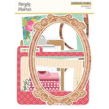 Simple Stories - Chipboard Frames "Noteworthy" 