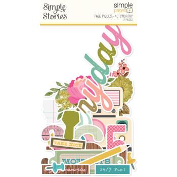 Simple Stories - Collectors Essential Kit "Noteworthy" 12 Bogen Designpapier