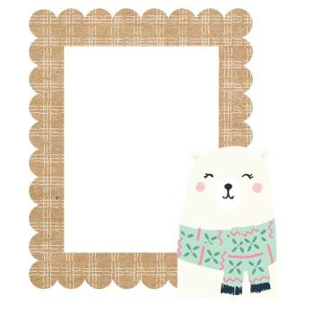 Simple Stories - Chipboard Frames "Winter Wonder" 