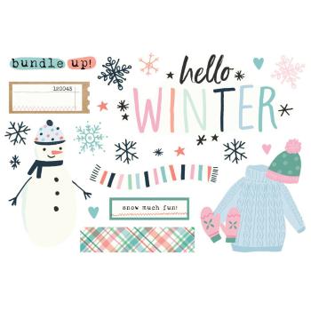 Simple Stories - Stanzteile "Winter Wonder" Pages Pieces