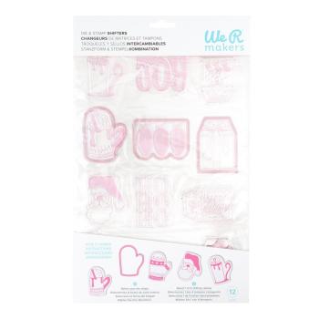 We R Makers - Stanzschablone & Stempelset "Shifters Mitt" Dies & Clear Stamps