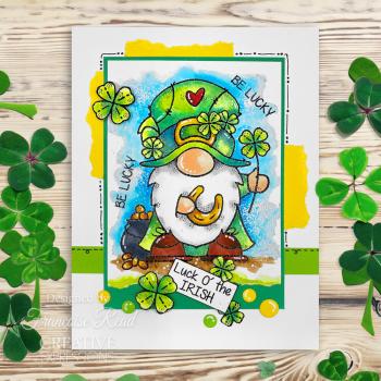 Woodware - Stempelset "Lucky Gnome" Clear Stamps Design by Francoise Read