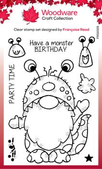 Woodware - Stempelset "Monster Gnome" Clear Stamps Design by Francoise Read