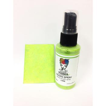 Ranger - Acrylfarbe "Lime" Media Gloss Spray 56ml by Dina Wakley