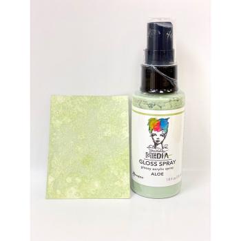 Ranger - Acrylfarbe "aloe" Media Gloss Spray 56ml by Dina Wakley