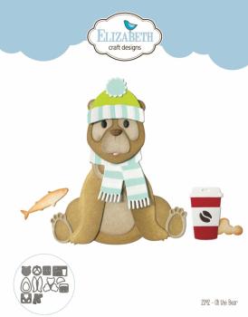 Elizabeth Craft Designs - Stanzschalone "Oli the Bear" Dies