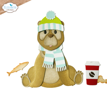 Elizabeth Craft Designs - Stanzschalone "Oli the Bear" Dies