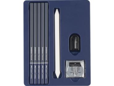 Faber Castell - Kohlestifte "Goldfaber Charcoal Sketch Set" 5 Stifte