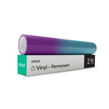 Cricut - Color-Changing Vinyl Permanent Heat-Activated™ "Purple - Turquoise" 1 Rolle 30,5x61 cm