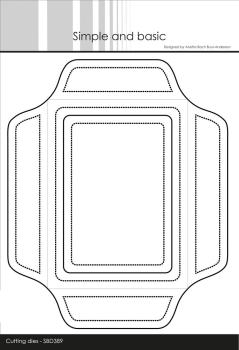 Simple and Basic - Stanzschablone 13,8x16,9 cm "Envelope" Dies