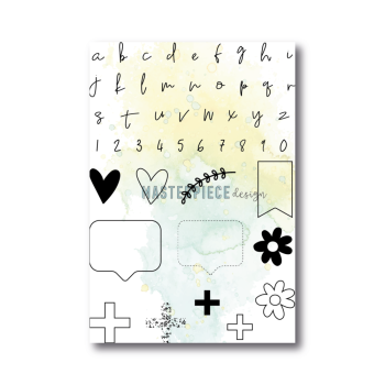 Masterpiece Design - Stempelset "Fresh Things" Memory Planner Clear Stamps
