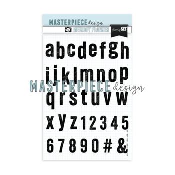 Masterpiece Design - Stempelset "Type Craft" Memory Planner Clear Stamps