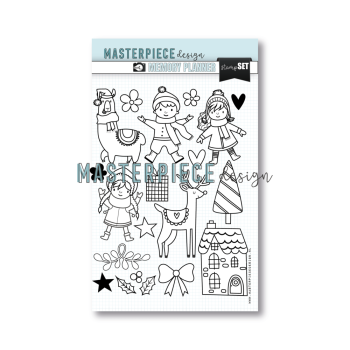 Masterpiece Design - Stempelset "Merry Memories" Memory Planner Clear Stamps
