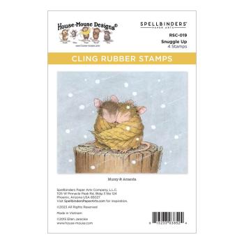 Spellbinders - Gummistempel Set "Snuggle Up" Cling Stamp