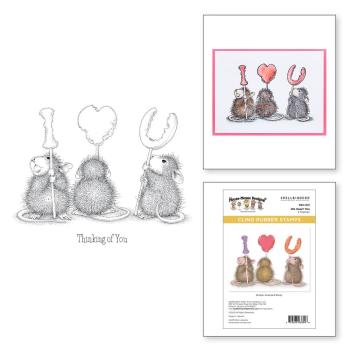 Spellbinders - Gummistempel Set "We Heart You" Cling Stamp