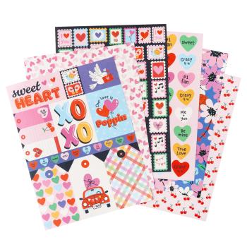 American Crafts - Designpapier "Cutie Pie" Paper Pack 6x8 Inch - 36 Bogen