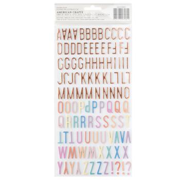 American Crafts - Aufkleber "Rose Gold Foil" Sticker