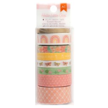 American Crafts - Decorative Tape "Hello Little Girl" Washi Tape