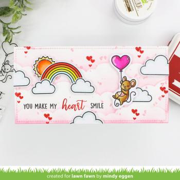 Lawn Fawn - Stempelset "All My Heart" Clear Stamps