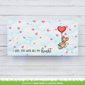 Lawn Fawn - Stempelset "All My Heart" Clear Stamps