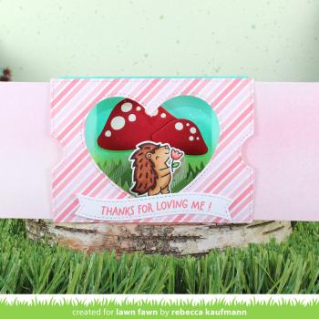 Lawn Fawn - Stanzschablone "Ta-Da! Diorama! Heart Window" Add-on Die