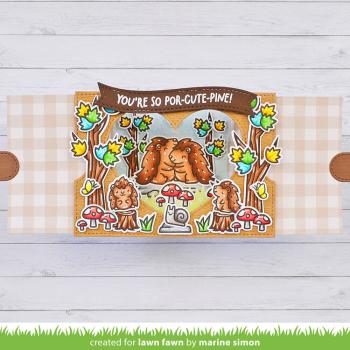 Lawn Fawn - Stanzschablone "Ta-Da! Diorama! Heart Window" Add-on Die