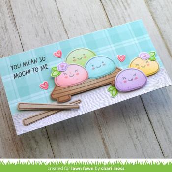 Lawn Fawn - Stempelset "You Mean So Mochi" Clear Stamps