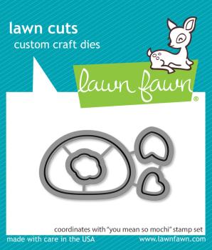 Lawn Fawn - Stanzschablone "You Mean So Mochi" Dies