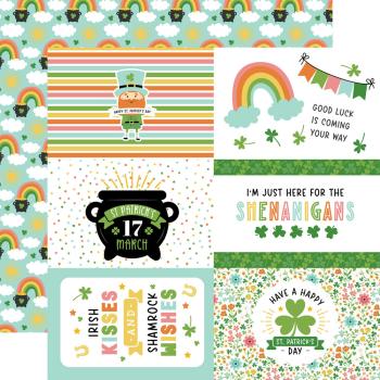 Echo Park - Designpapier "Happy St. Patrick's Day" Collection Kit 12x12 Inch - 12 Bogen