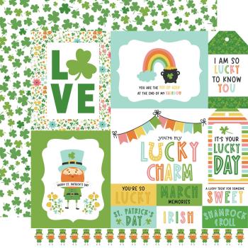 Echo Park - Designpapier "Happy St. Patrick's Day" Paper Pack 6x6 Inch - 24 Bogen