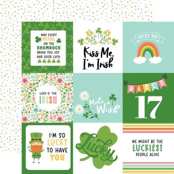 Echo Park - Designpapier "Happy St. Patrick's Day" Paper Pack 6x6 Inch - 24 Bogen