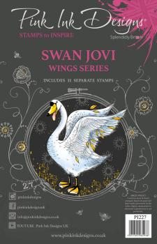 Pink Ink Designs - Stempelset "Swan Jovi" Clear Stamps