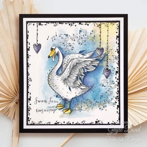 Pink Ink Designs - Stempelset "Swan Jovi" Clear Stamps