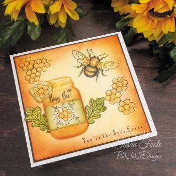 Pink Ink Designs - Stempelset "The Flight Of The Bumblebee" Clear Stamps