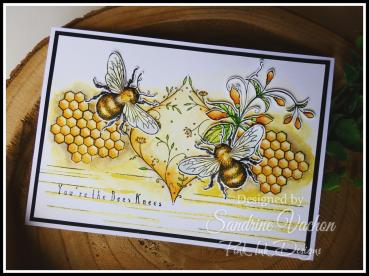 Pink Ink Designs - Stempelset "The Flight Of The Bumblebee" Clear Stamps