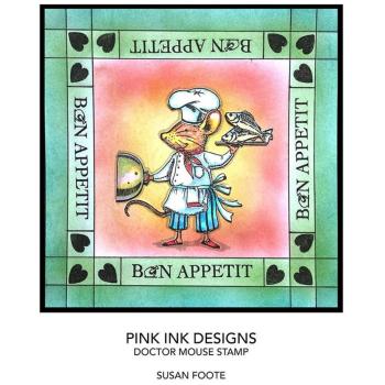 Pink Ink Designs - Stempelset "Chef Mouse" Clear Stamps