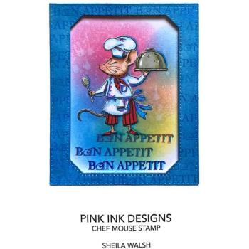 Pink Ink Designs - Stempelset "Chef Mouse" Clear Stamps