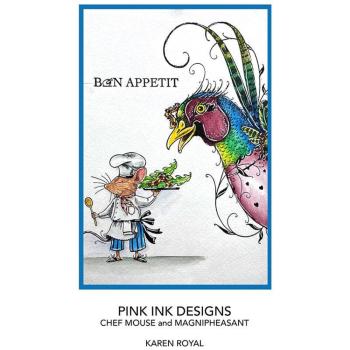 Pink Ink Designs - Stempelset "Chef Mouse" Clear Stamps