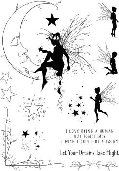 Pink Ink Designs - Stempelset "Moon Fairy" Clear Stamps