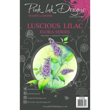 Pink Ink Designs - Stempelset "Luscious Lilac" Clear Stamps