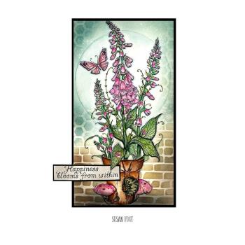 Pink Ink Designs - Stempelset "Flourishing Foxglove" Clear Stamps