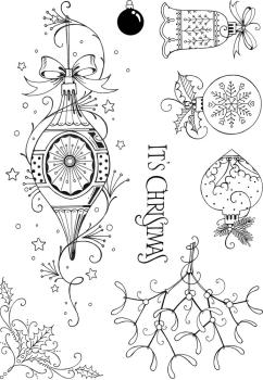 Pink Ink Designs - Stempelset "Baubles" Clear Stamps