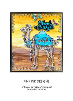 Pink Ink Designs - Stempelset "O Camel Ye Faithful" Clear Stamps