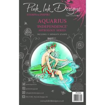 Pink Ink Designs - Stempelset "Aquarius "Independence"" Clear Stamps