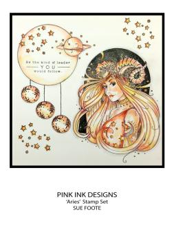 Pink Ink Designs - Stempelset "Aries "Trailblazer" Clear Stamps