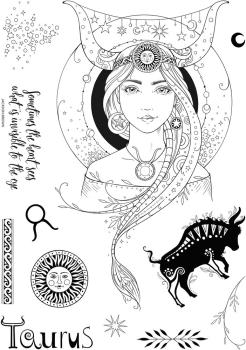 Pink Ink Designs - Stempelset "Taurus "Secret Romantic" Clear Stamps