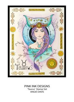 Pink Ink Designs - Stempelset "Taurus "Secret Romantic" Clear Stamps